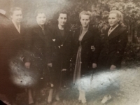 Rok 1952 ve Vinnici, Halyna Ustymivna Hordienko druhá zleva