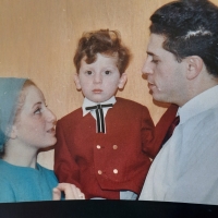 Marianna Bergida s manželom Ivanom a synom Robertom v Nemecku, 1968
