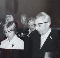 Vlastislav Maláč ve sboru Evangelické církve metodistické, Praha 1978