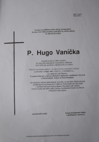 Parte Huga Vaníčka, 13. dubna 1995