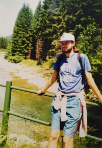 Pri rieke Morávka cca v roku 1997