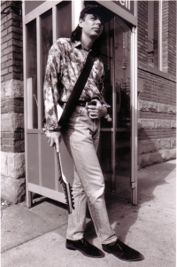 Josef Karafiát v Torontu, v Kanadě roku 1994