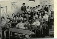 Třídní fotografie ze základní školy