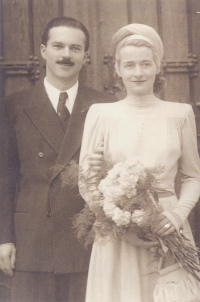 Vladimír and Tatiana Wiesners’ wedding