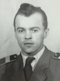 Josef Kuda, photo from the personnel file SNB