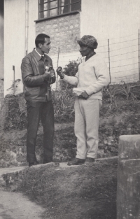 S Tenzingem Norgayem, Dárdžiling, 1965