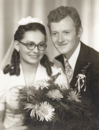 Wedding photo, 1975