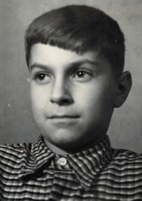 Bohuslav Hofman v deseti letech