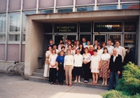 Teologická fakulta Jižní Čechy, 1996 (Josef Dolista - druhá řada, první zprava)