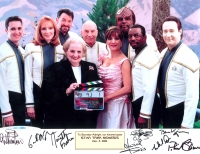 Madeleine Albright hostem na natáčení Star Treku, 2001