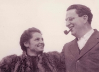 Parents Anna and Josef Korbel