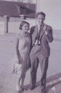 Parents Anna and Josef Korbel