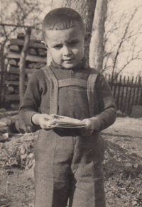 Helmut Bernert als Kind in Troppau (Opava)