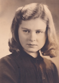 Anna Staňková na gymnáziu 