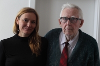 Jiří Uhlíř a Kateřina Doubravská při natáčení v roce 2021