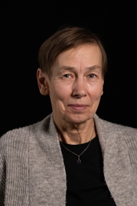 Petra Parkánová during filming