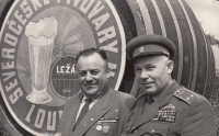 Vasil Kiš with his comrade-in-arms Melnikov