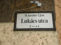 From 1942 to 1944, the Danzingers were hiding in Lukács utca (Lukács Street) No. 4 in Budapest, Hungary 