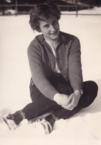 Milena Tesařová na horách