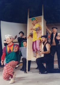 Scapinova šibalství, Josef Kundera třetí zprava, Horácké divadlo Na Kopečku, Jihlava, 1994