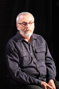 Štefan Prónay počas natáčania