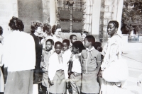 Namibijské děti v Prachaticích