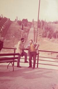 Pan Nepolo se svým bartošovickým řidičem panem Novotným