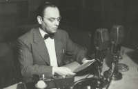 František R. Kraus on radio, 1948