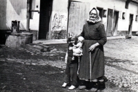  Grandmother Anna Petříková, Moravičany 1950s