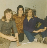 Bratr Josef, Jan Kaplický a francouzská kamarádka, 1969