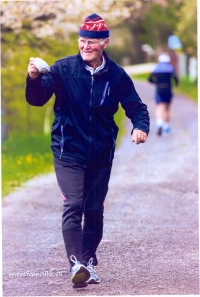 Ondrej Drážo Párička trénuje napriek pokročilému veku aj dnes (Foto: Ivan Čillík)