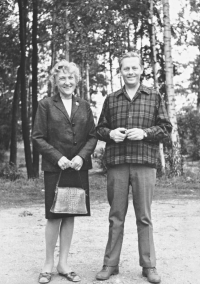 Rodiče Eva a Josef Jiřiční, 60. léta