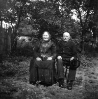 Witness's grandparents Alois Hlubek and Marie Hlubková