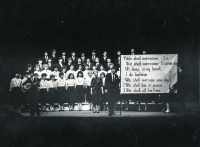 A concert for Wisconsin students in 1986
