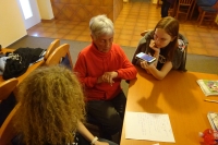 Při natáčení s žáky ZŠ Okružní Zlín