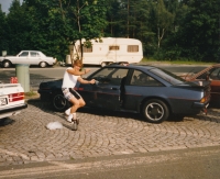 Holger Frenzel mit seinem Wagen