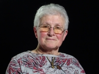 Pamětnice při natáčení v Ostravě v únoru 2022