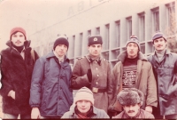 New recruits in Tashkent, 1986