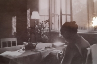 His mother Marie Kulhánková