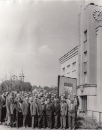 Founding meeting of the Union of PTP (Auxiliary Engineering Corps) Nová Paka
