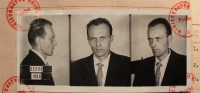 Fotografie Vladislava Čápa ze soudního spisu z roku 1960
