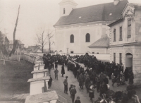 Military funeral of Antonín Polášek
