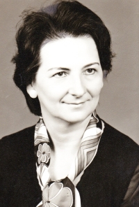 Eva Králiková v 70. rokoch.
