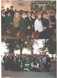 Svätá omša sedemdesiatnikov (Jozefova mamička Anna) v Dvoroch nad Žitavou (1992)