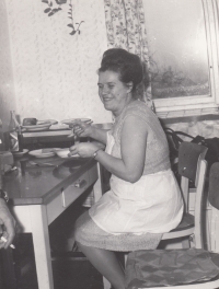 Matka pamětníka, Anna Škulavíková, rozená Scheertlová