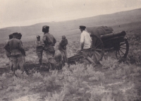 Postavení dělostřelectva (Československé legie)