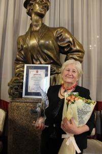 Зеновія Шульга нагороджена Обласною премією ім. Зеновія Флінти, 2021 р.