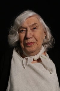 Krista Brotánková při natáčení