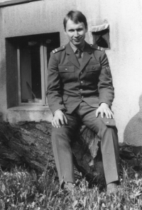 Jiří Němeček na vojně v letech 1969/70