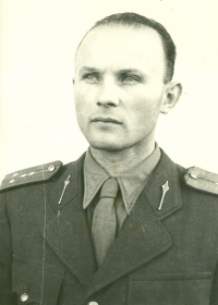 Přemysl Šindelka as a soldier of the CSLA